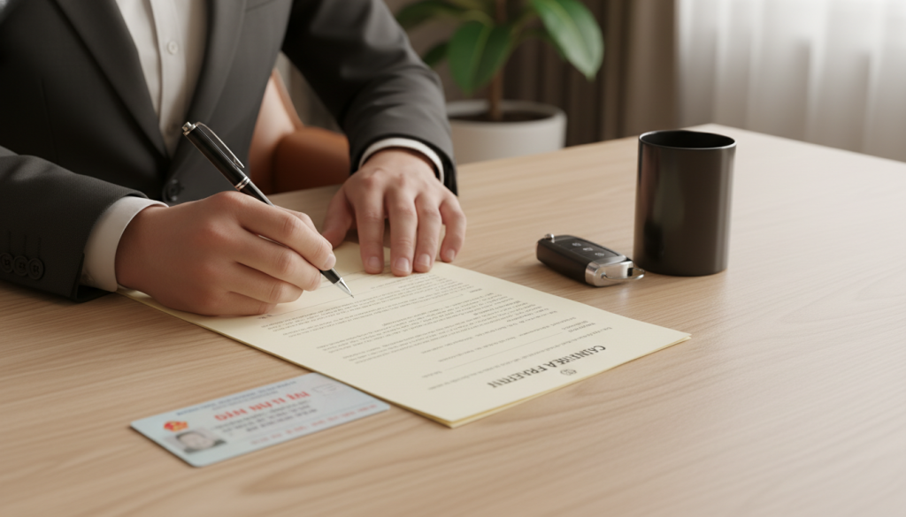 Thủ tục và quy trình thuê xe Sài Gòn bạn cần biết