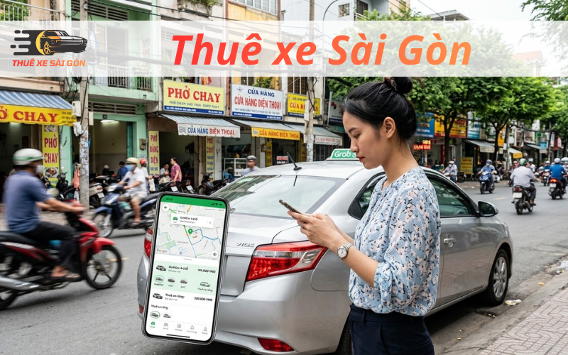 khách hàng tìm hiểu giá thuê xe Sài Gòn tại TPHCM