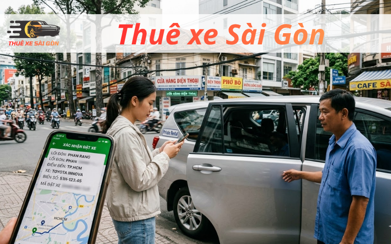 so sánh giá thuê xe Sài Gòn minh bạch và phát sinh