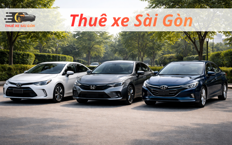 các dòng xe 4 chỗ phổ biến tại Sài Gòn