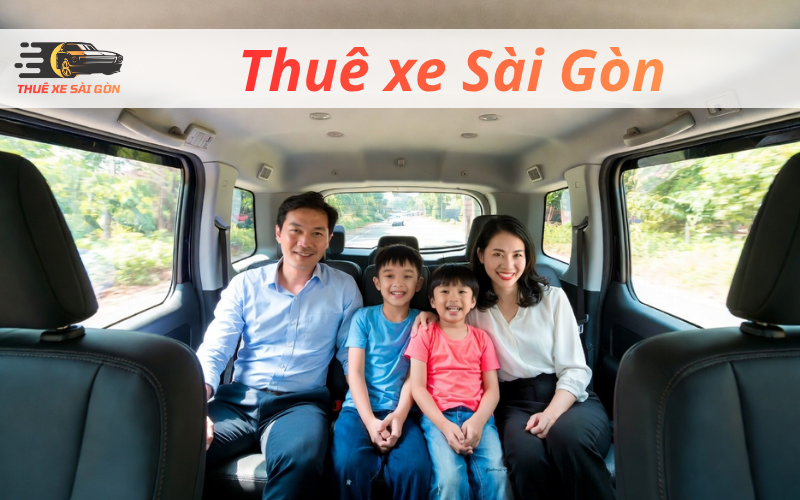 gia đình chọn thuê xe 7 chỗ