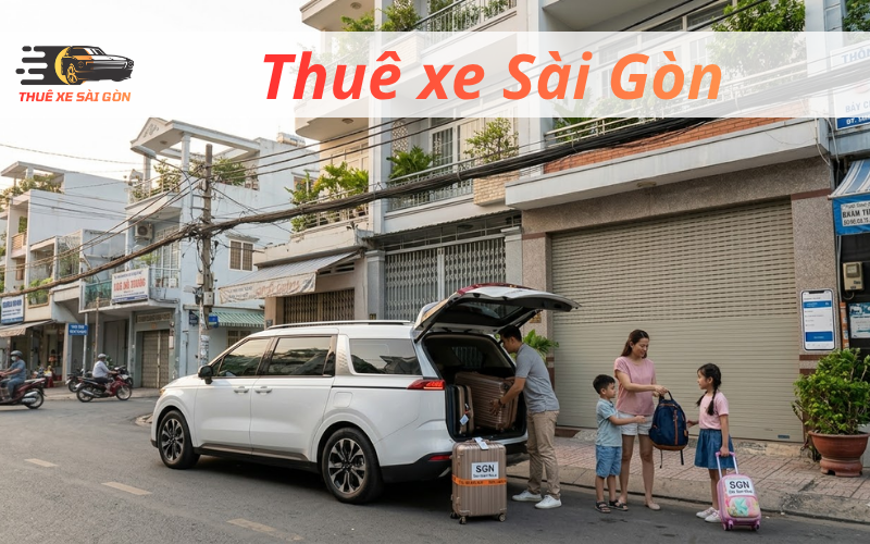 thuê xe đi sân bay Tân Sơn Nhất cho gia đình tại TP.HCM