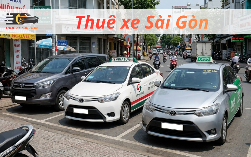 so sánh thuê xe riêng taxi grab đi sân bay Tân Sơn Nhất