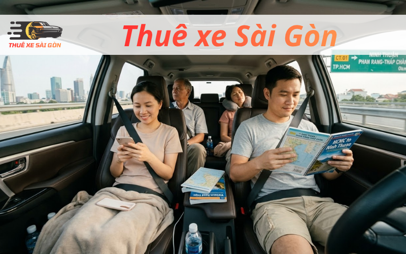trải nghiệm thuê xe đi tỉnh từ Sài Gòn thoải mái riêng tư
