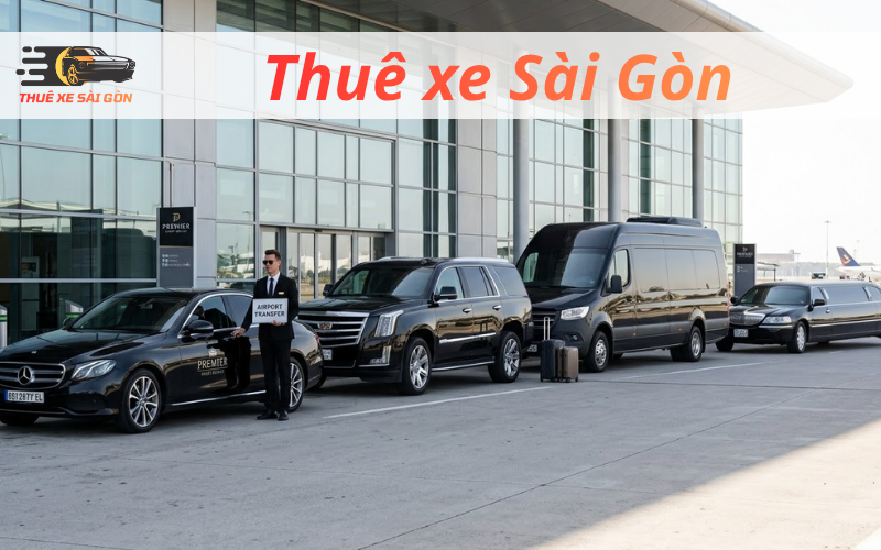 các loại xe đưa đón sân bay Sài Gòn nhiều lựa chọn