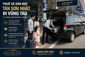 Thuê xe sân bay Tân Sơn Nhất đi Vũng Tàu